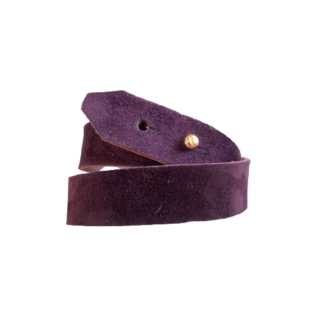 Bracciale portafortuna suede